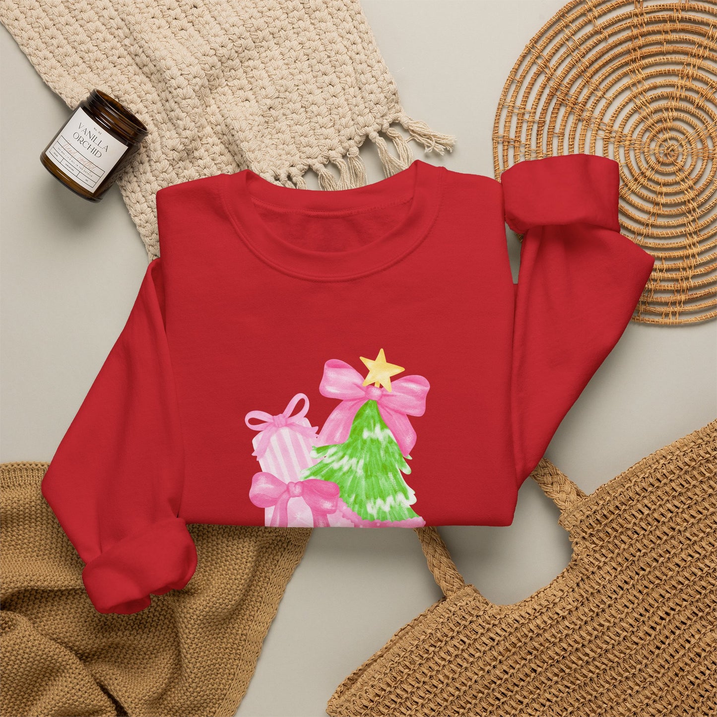 Sleigh All Day Holiday Sweatshirt