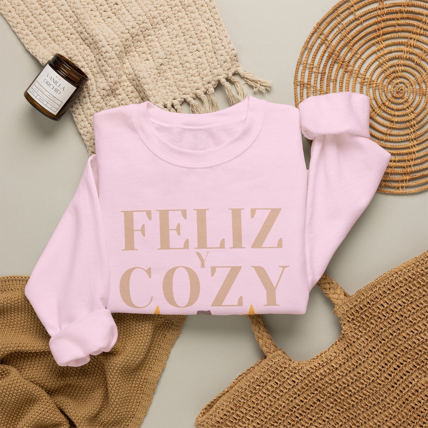 Feliz y Cozy Holiday Sweatshirt