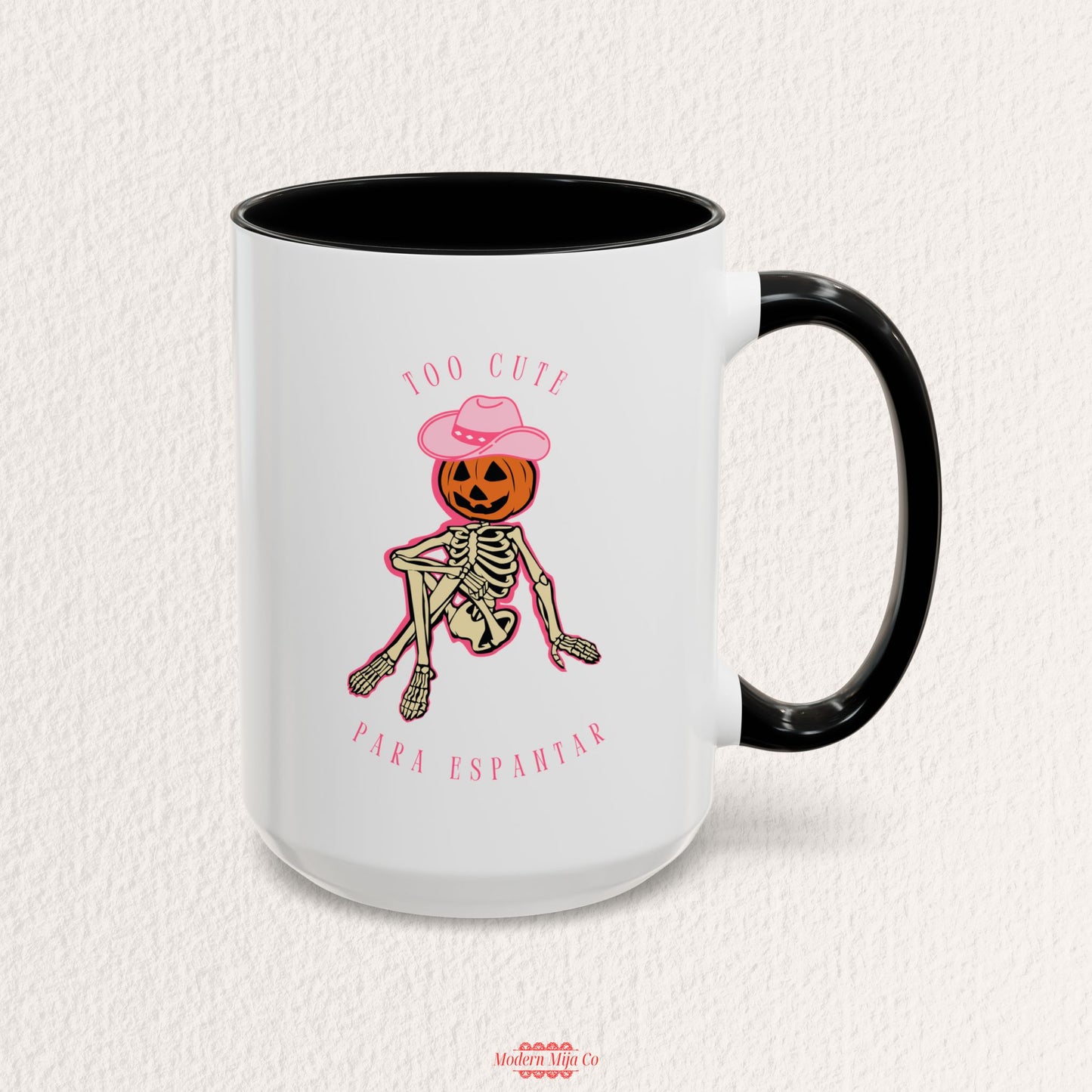 Too Cute Para Espantar White Mug