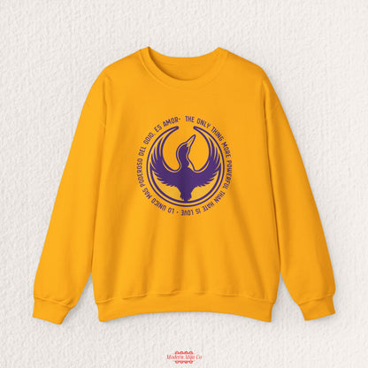 Rebel Loon Purple and Yellow Sweatshirt