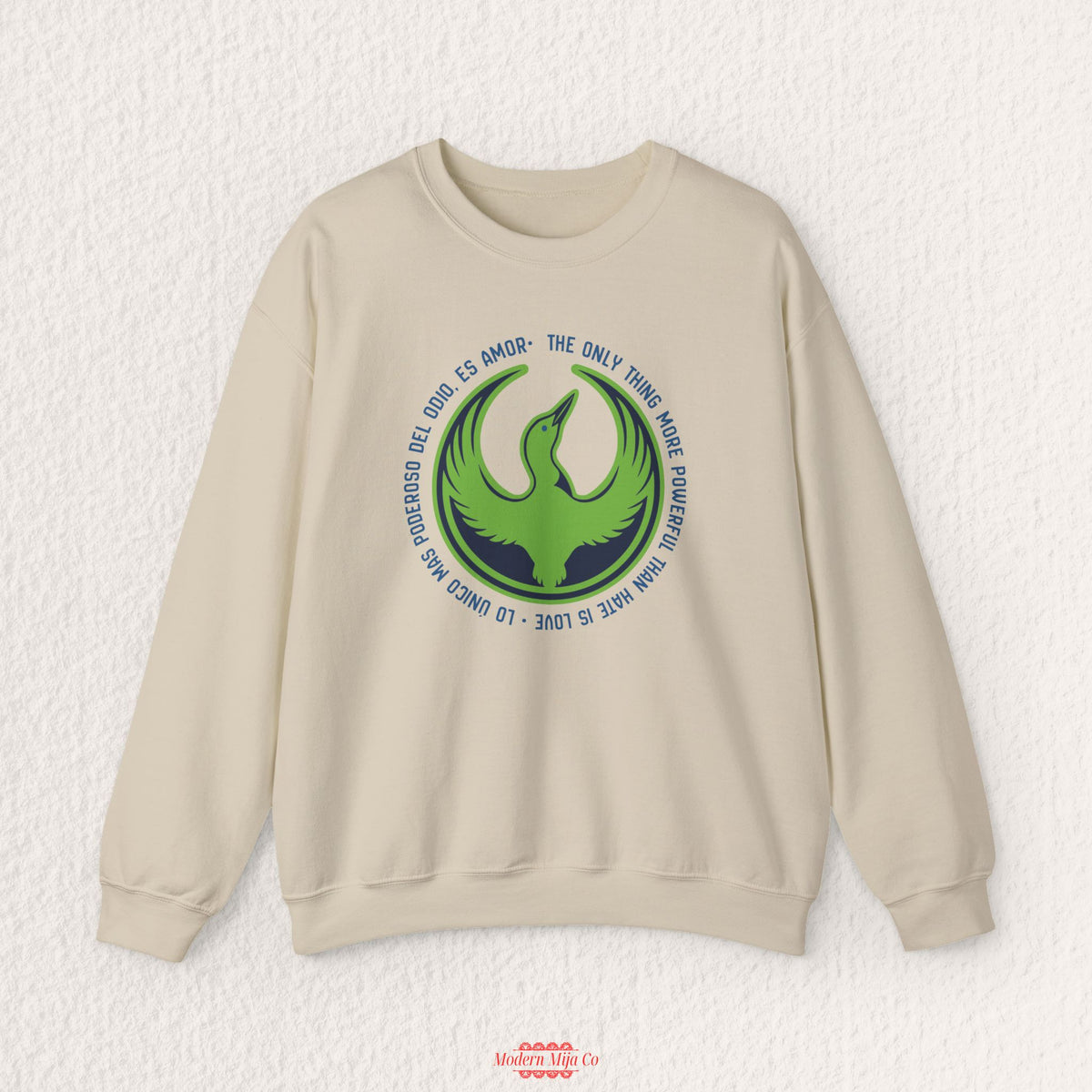 The Only Thing More Powerful Than Hate is Love  Sweatshirt