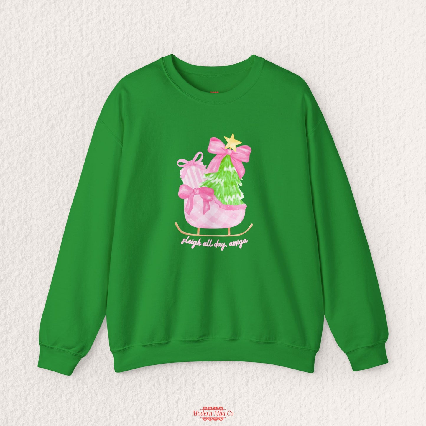 Sleigh All Day Holiday Sweatshirt