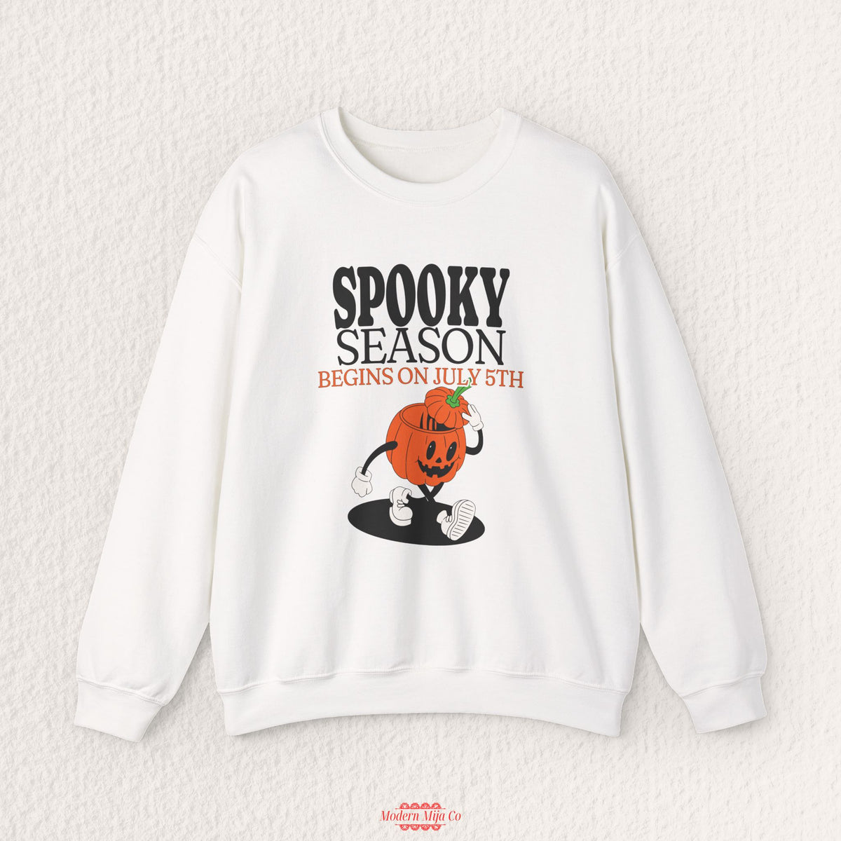 Spooky Season Begins on July 5th Sweatshirt