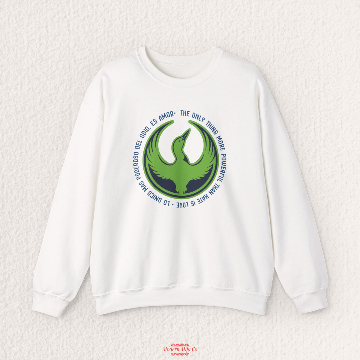 The Only Thing More Powerful Than Hate is Love  Sweatshirt