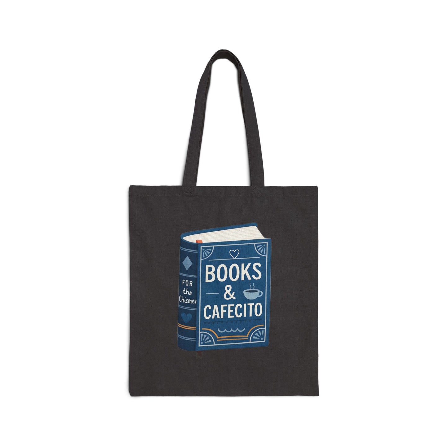 Books and Cafecito 100% Cotton Tote Bag