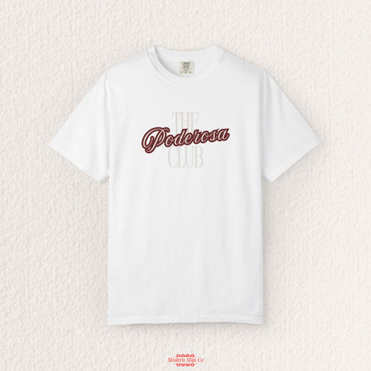 La Poderosa Club Tee — Empowering Latina Graphic Shirt