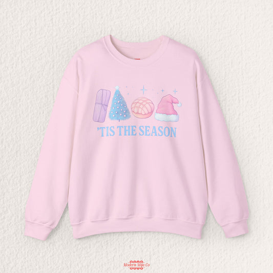 Tis the Season Holiday Sweatshirt — Cozy Festive Crewneck