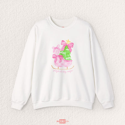Sleigh All Day Holiday Sweatshirt