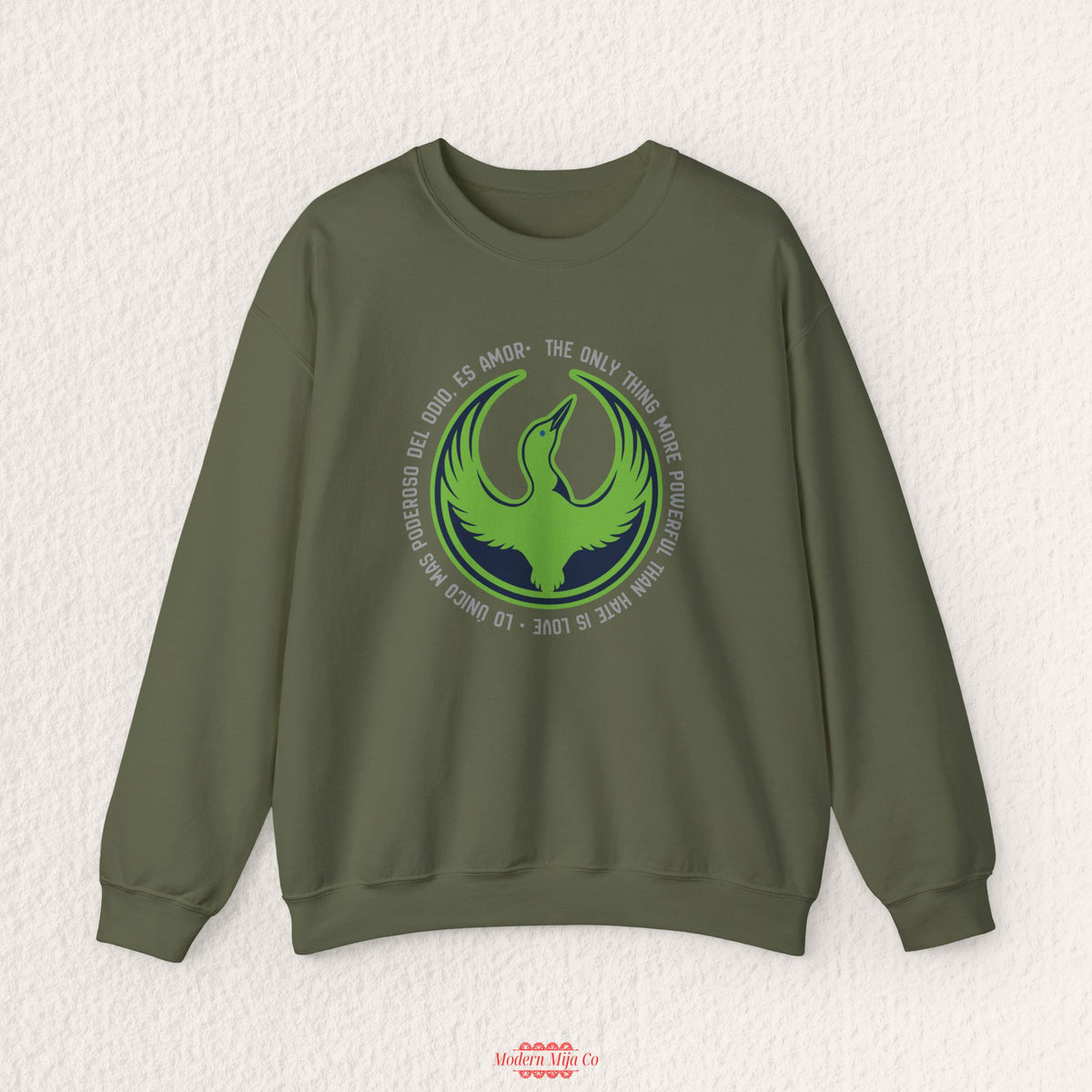 The Only Thing More Powerful Than Hate is Love  Sweatshirt