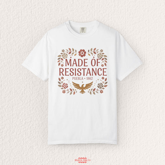 Made of Resistance Tee — Bold Statement Graphic Shirt