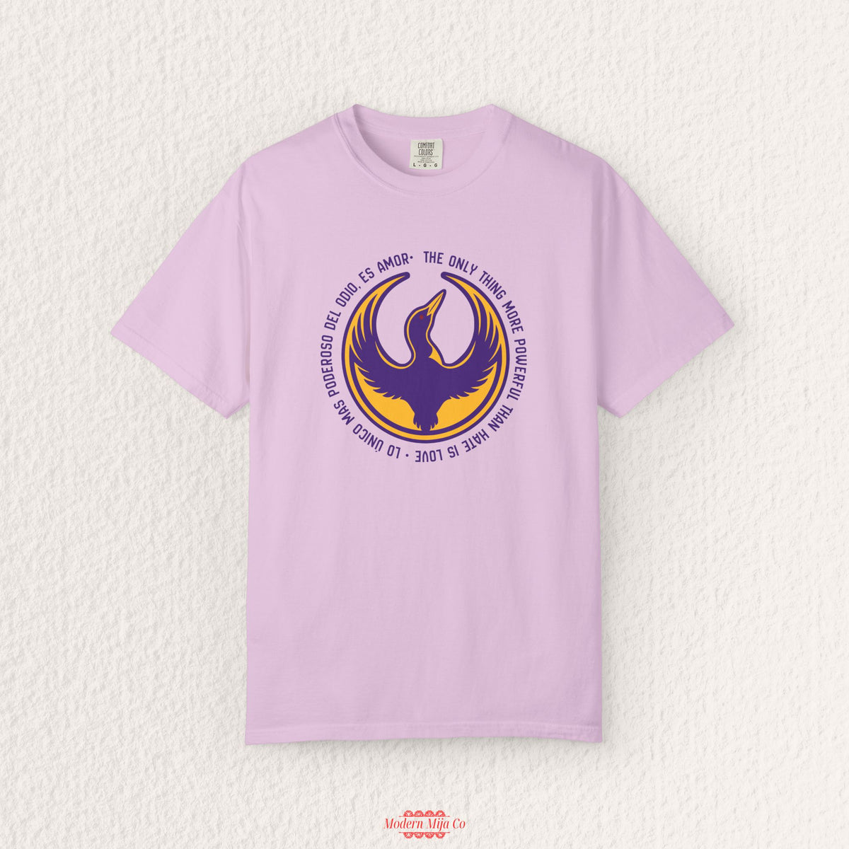Minnesota Rebel Loon T-Shirt, Purple and Gold Tee,