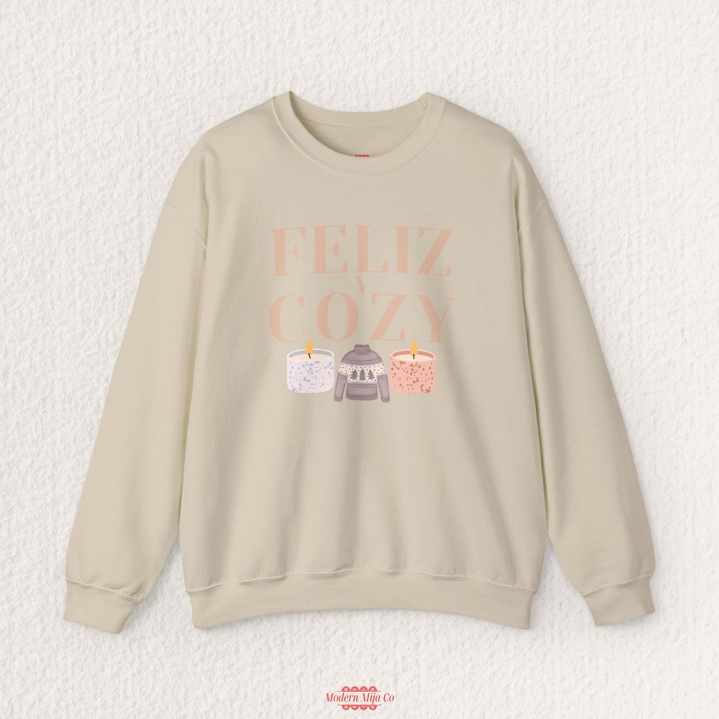 Feliz y Cozy Holiday Sweatshirt