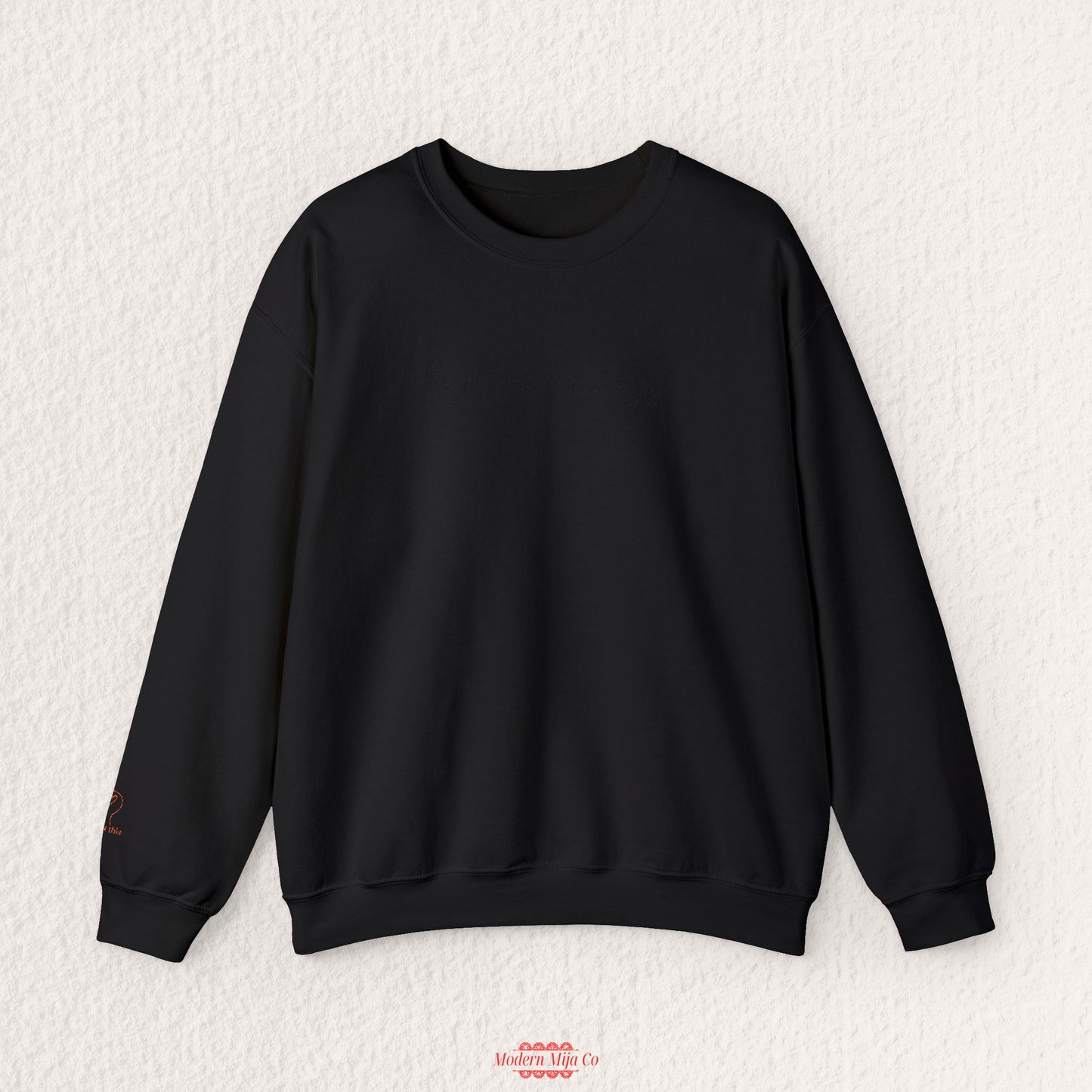 Big Tia Energy Embroidered Sweatshirt