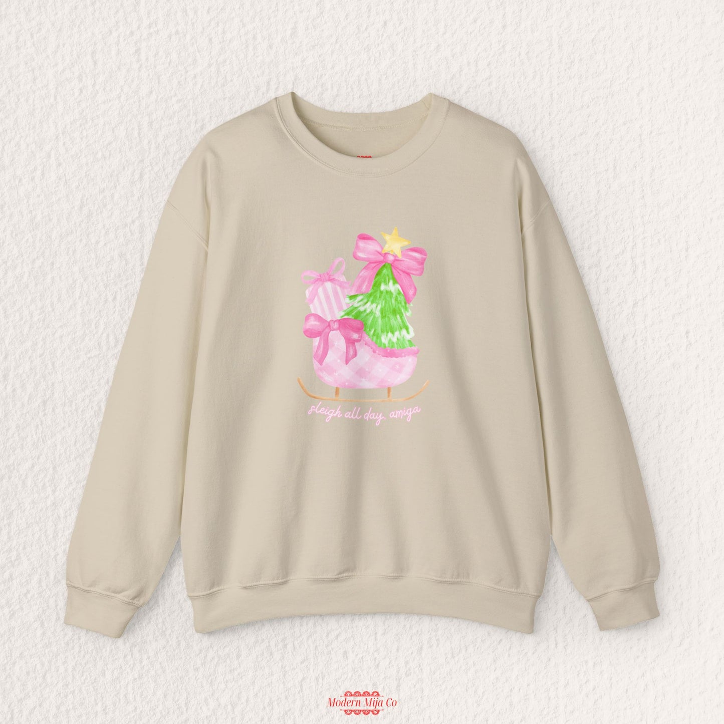 Sleigh All Day Holiday Sweatshirt