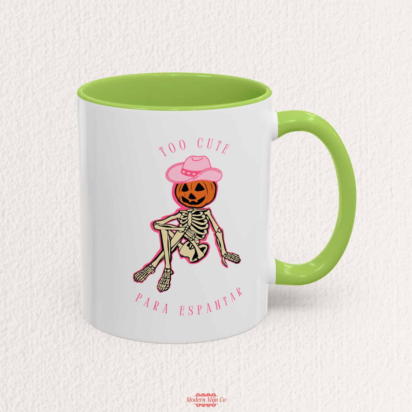 Too Cute Para Espantar White Mug
