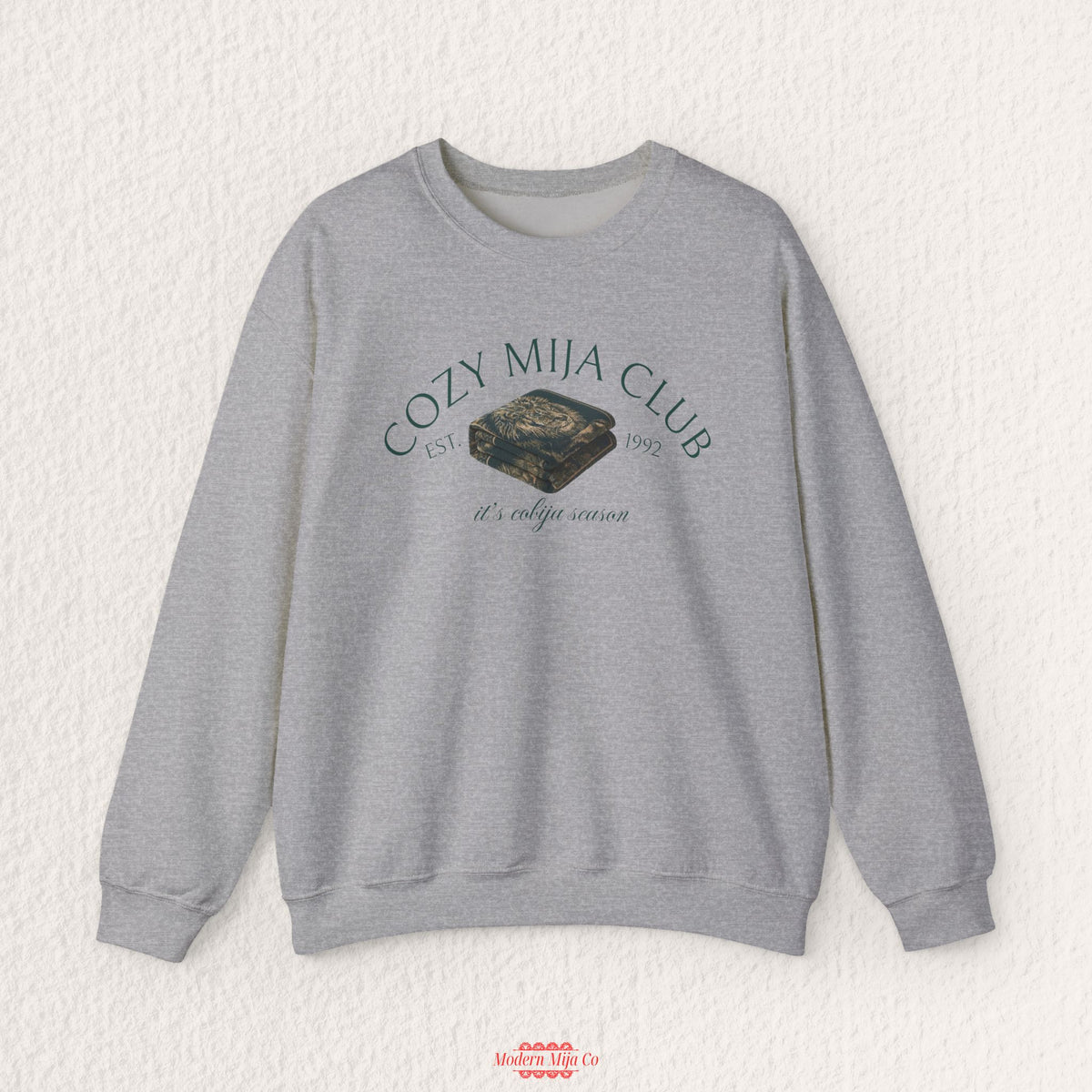 Cozy Mija Club Cobija Season Crewneck Sweatshirt