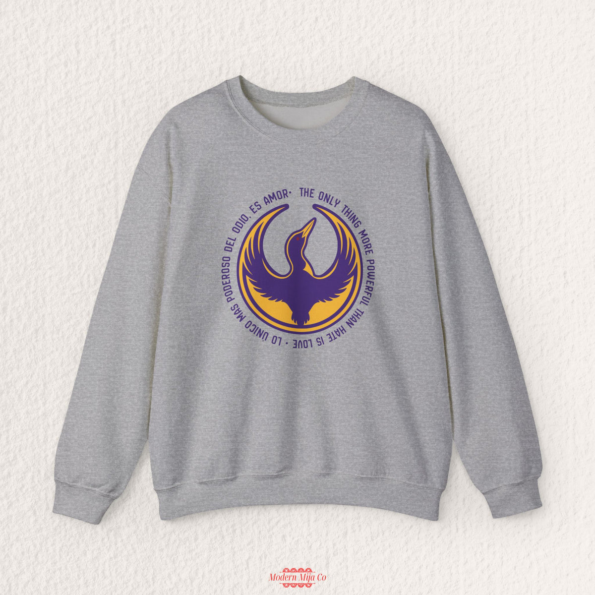 Rebel Loon Purple and Yellow Sweatshirt