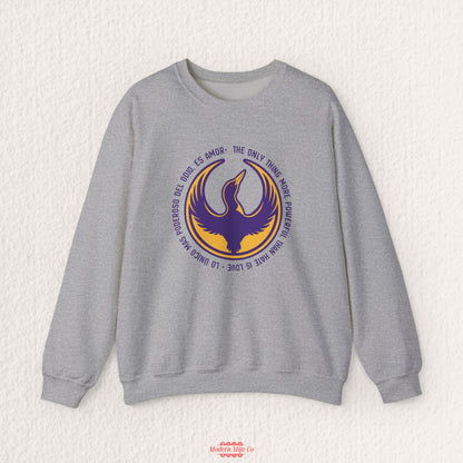Rebel Loon Purple and Yellow Sweatshirt