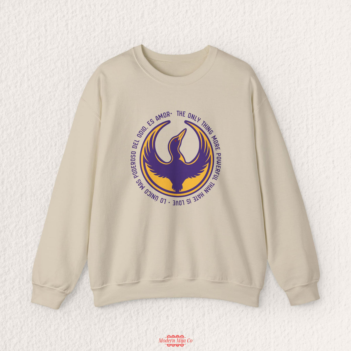 Rebel Loon Purple and Yellow Sweatshirt