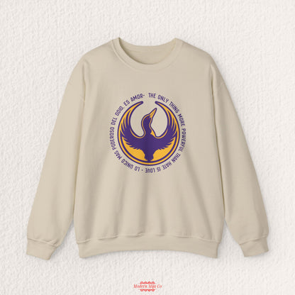 Rebel Loon Purple and Yellow Sweatshirt