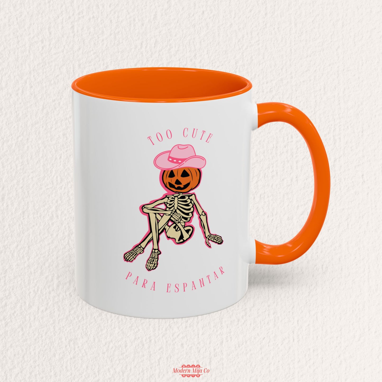 Too Cute Para Espantar White Mug