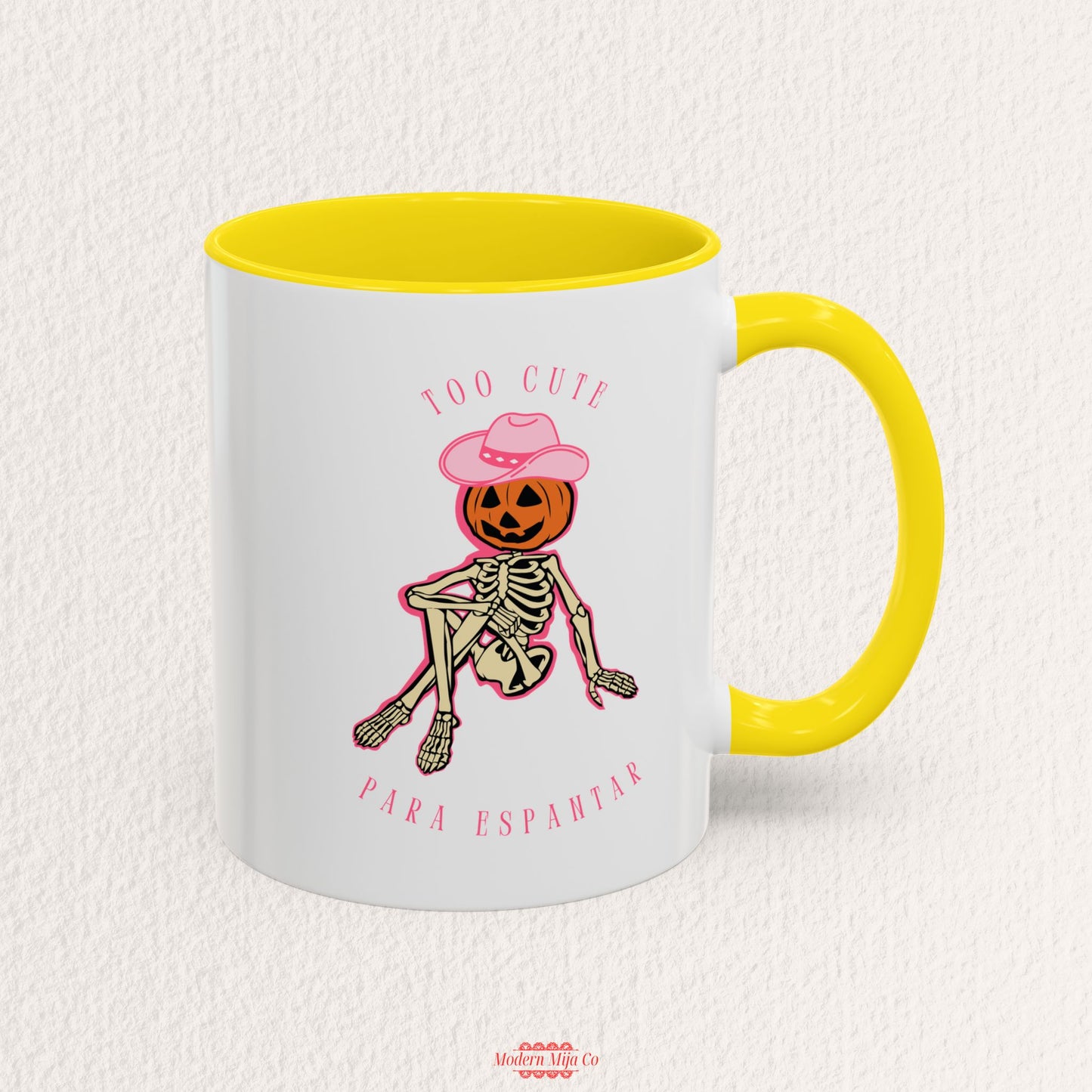 Too Cute Para Espantar White Mug