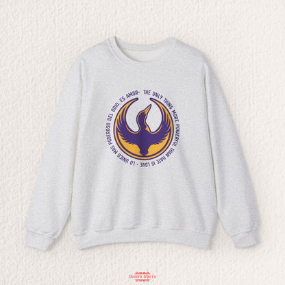 Rebel Loon Purple and Yellow Sweatshirt
