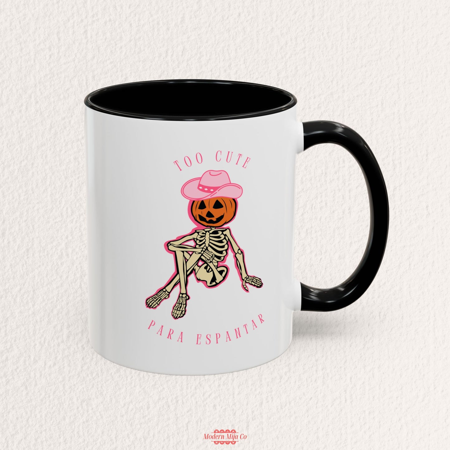 Too Cute Para Espantar White Mug