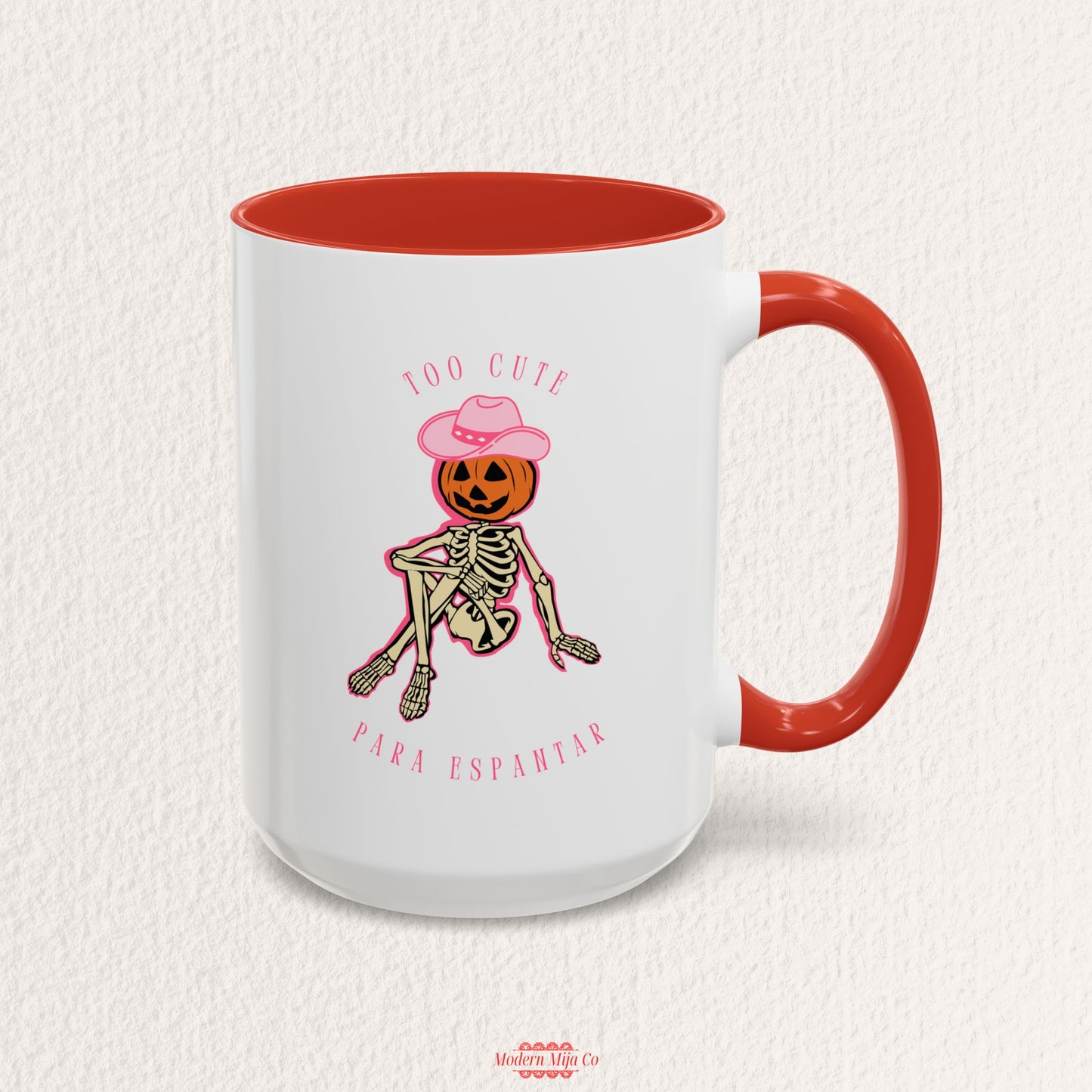 Too Cute Para Espantar White Mug