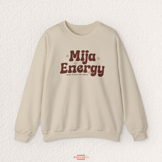 Mija Energy Sweatshirt — Latina Slang Crewneck