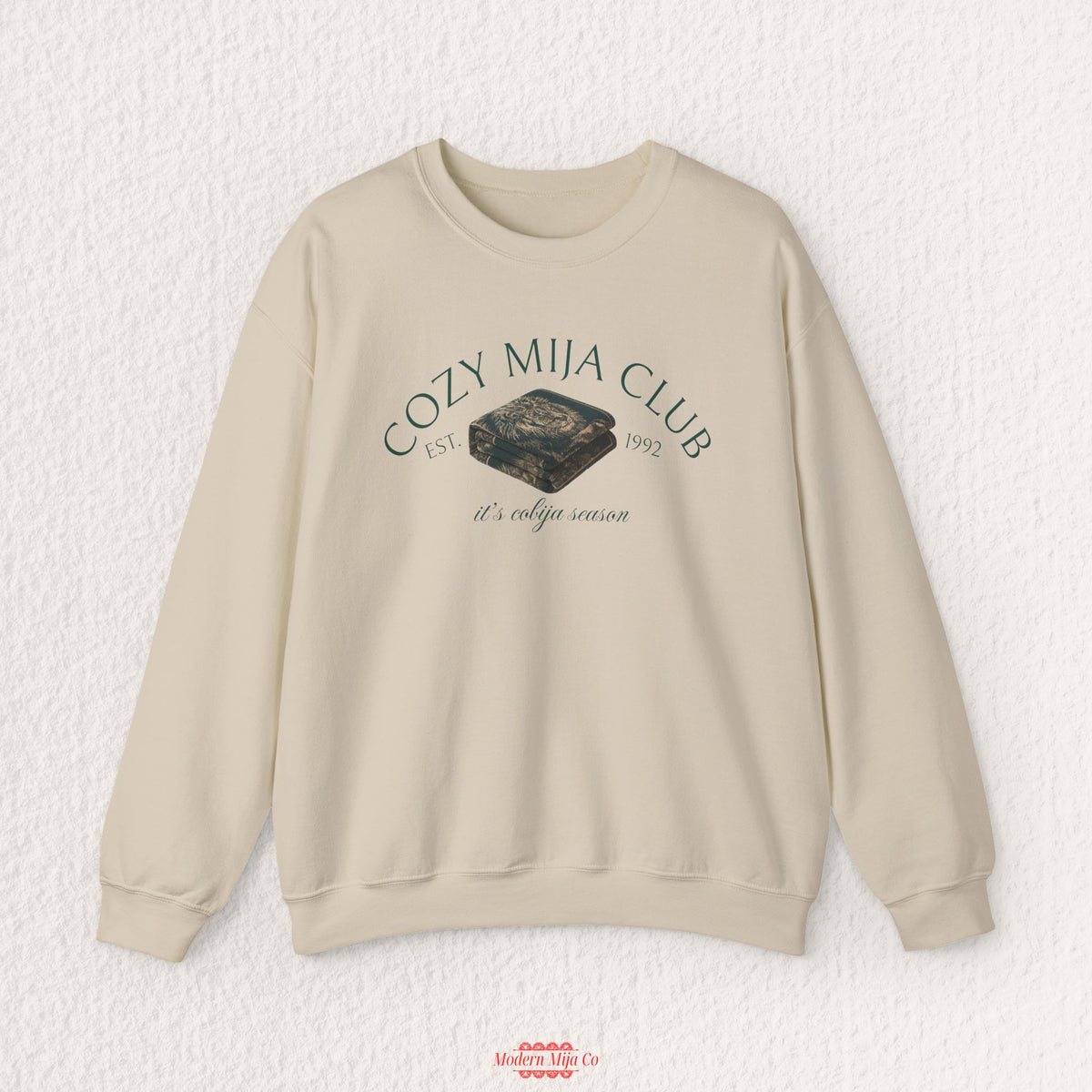 Cozy Mija Club Cobija Season Crewneck Sweatshirt