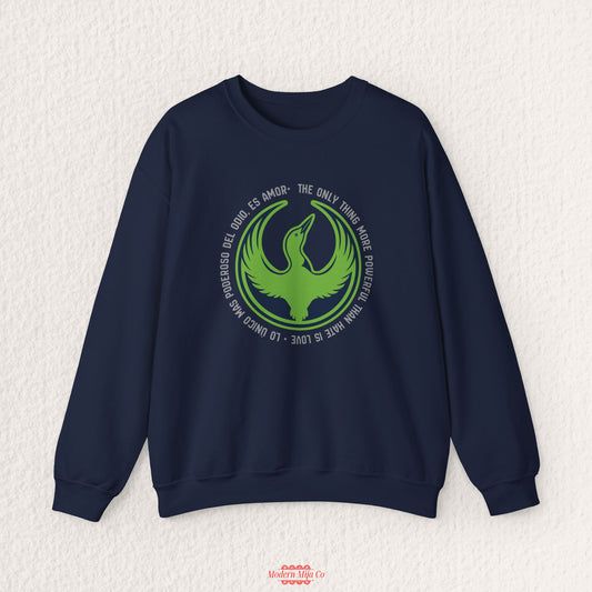 The Only Thing More Powerful Than Hate is Love  Sweatshirt