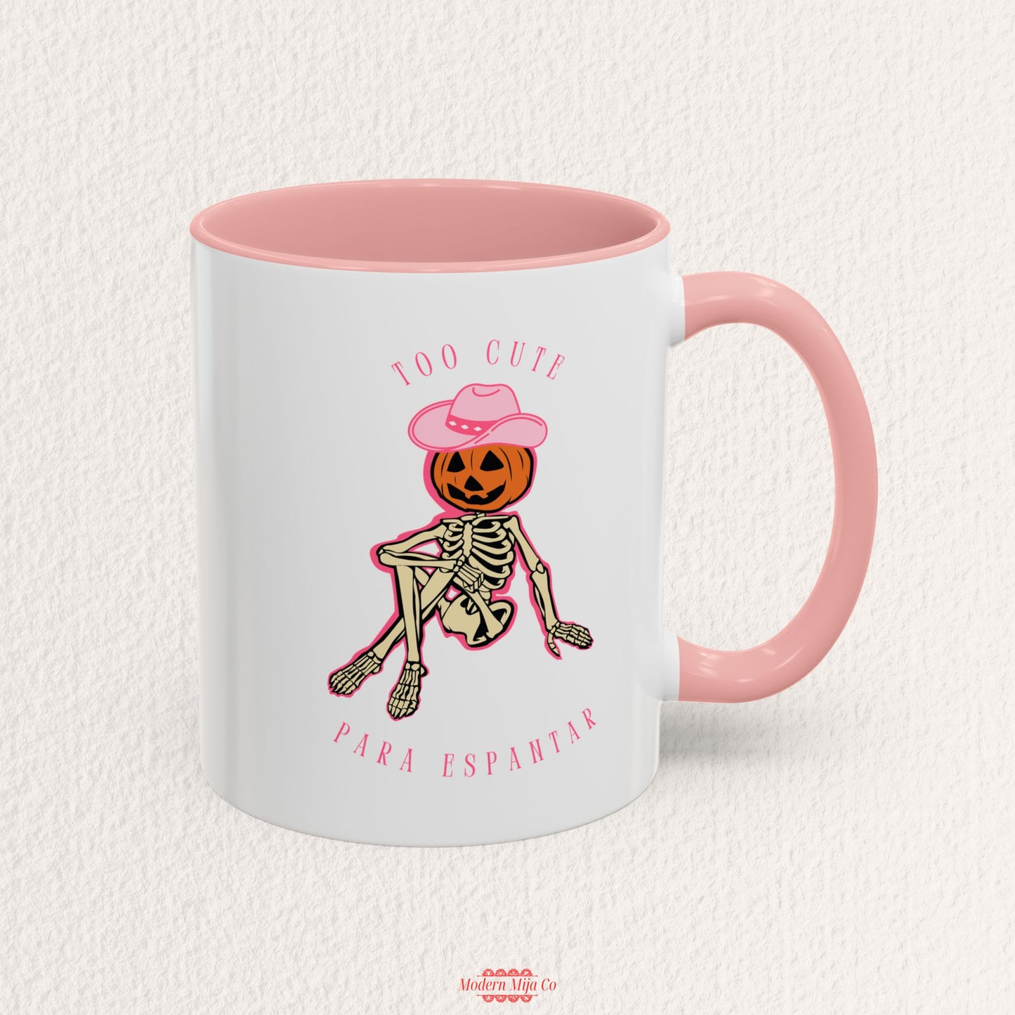 Too Cute Para Espantar White Mug