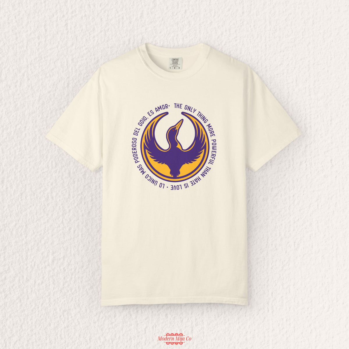 Minnesota Rebel Loon T-Shirt, Purple and Gold Tee,