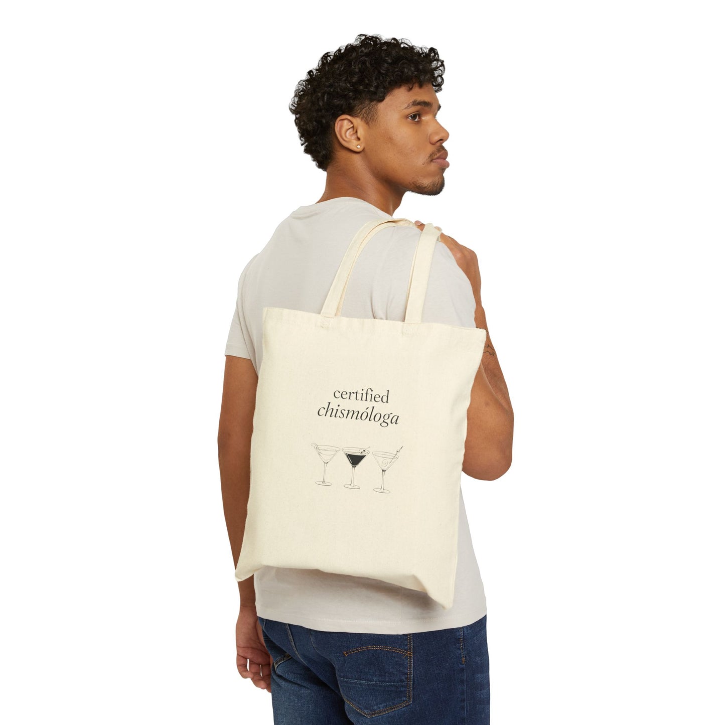 Certified Chismologa Canvas Tote Bag
