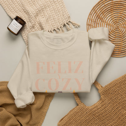 Feliz y Cozy Holiday Sweatshirt