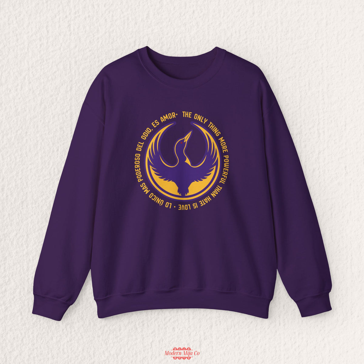 Rebel Loon Purple and Yellow Sweatshirt