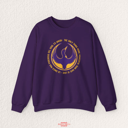 Rebel Loon Purple and Yellow Sweatshirt