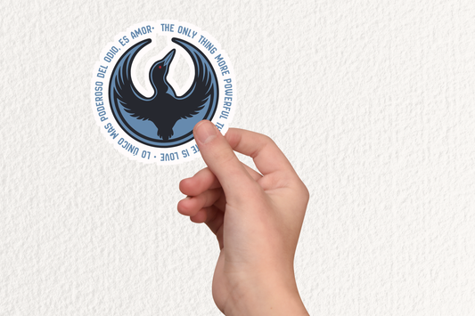 Minnesota Rebel Loon Sticker | Love Over Hate Resistance Decal